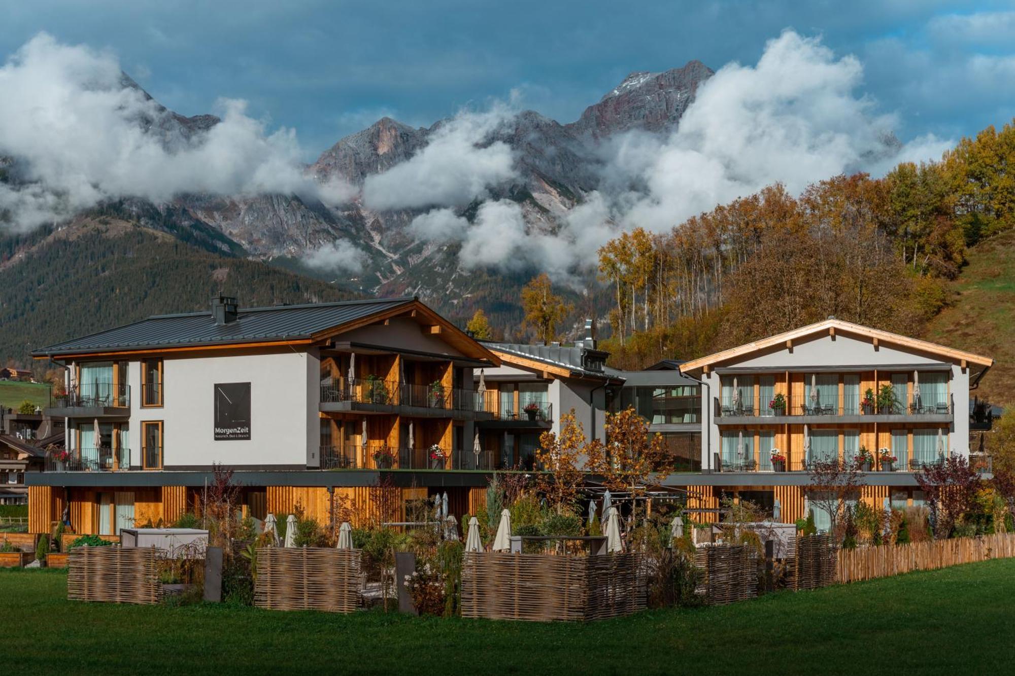 Hotel Morgenzeit -Natuerlich.Bed&Brunch マリア・アルム・アム・シュタイナーネン・メアー エクステリア 写真